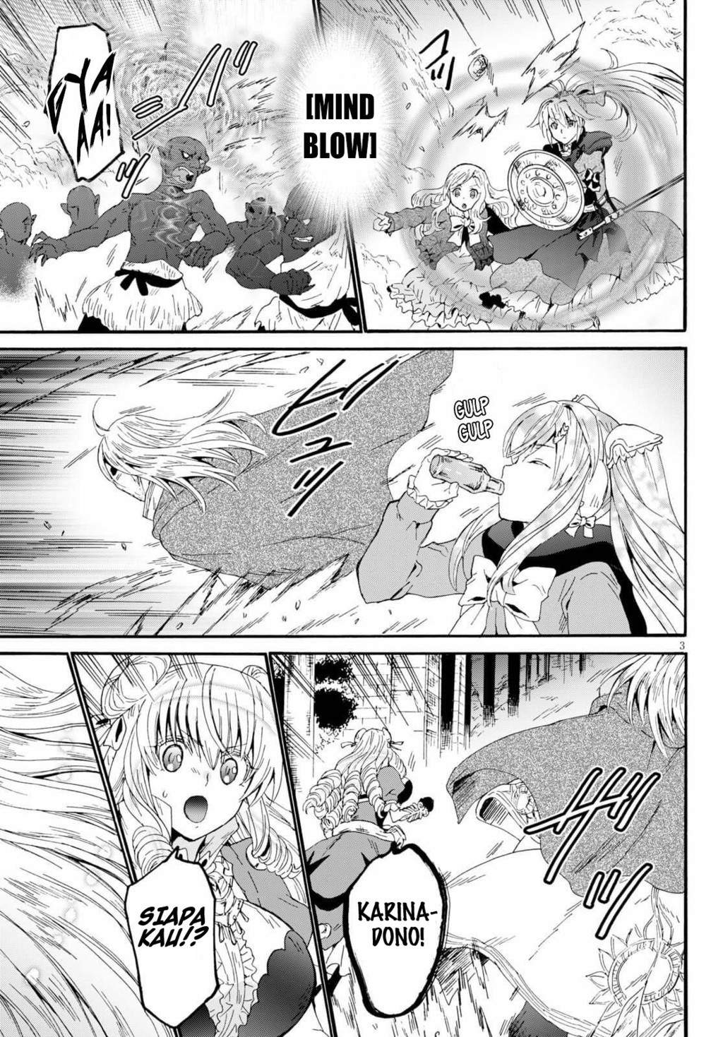 Death March kara Hajimaru Isekai Kyousoukyoku Chapter 64 Bahasa Indonesia