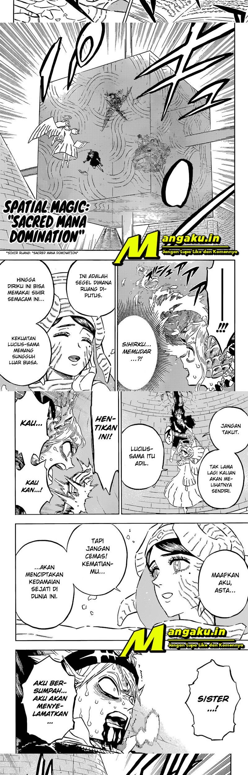 Black Clover Chapter 335 Bahasa Indonesia