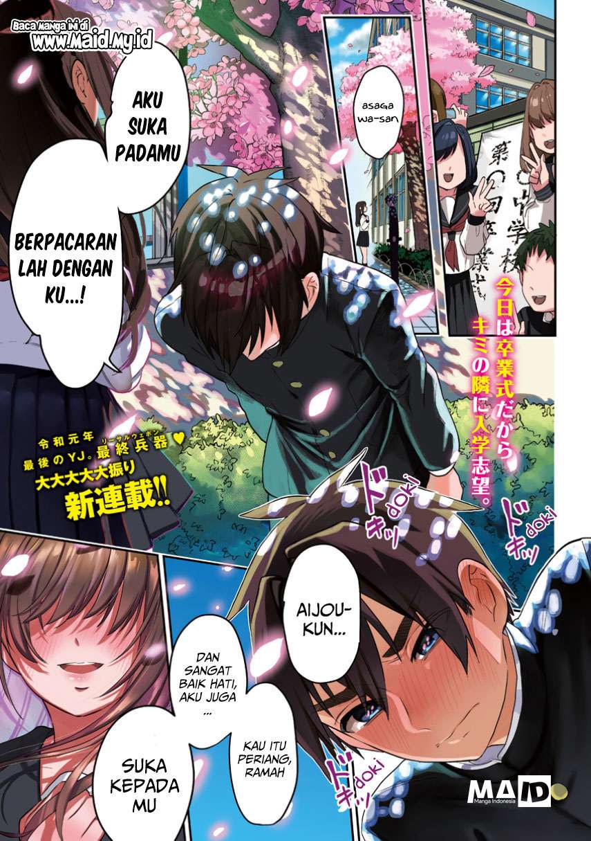 Kimi no Koto ga Dai Dai Dai Dai Daisuki na 100-nin no Kanojo Chapter 1 Bahasa Indonesia