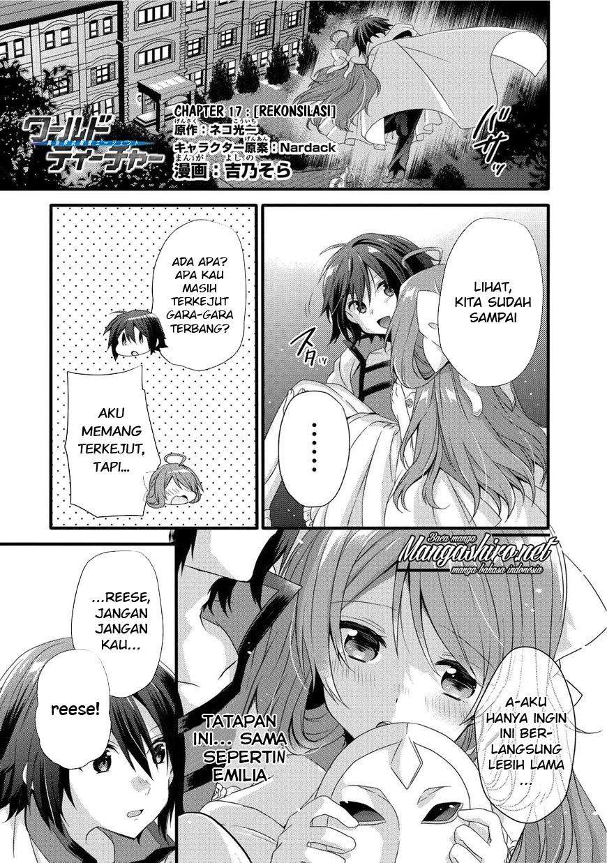 World Teacher – Isekaishiki Kyouiku Agent Chapter 17 Bahasa Indonesia