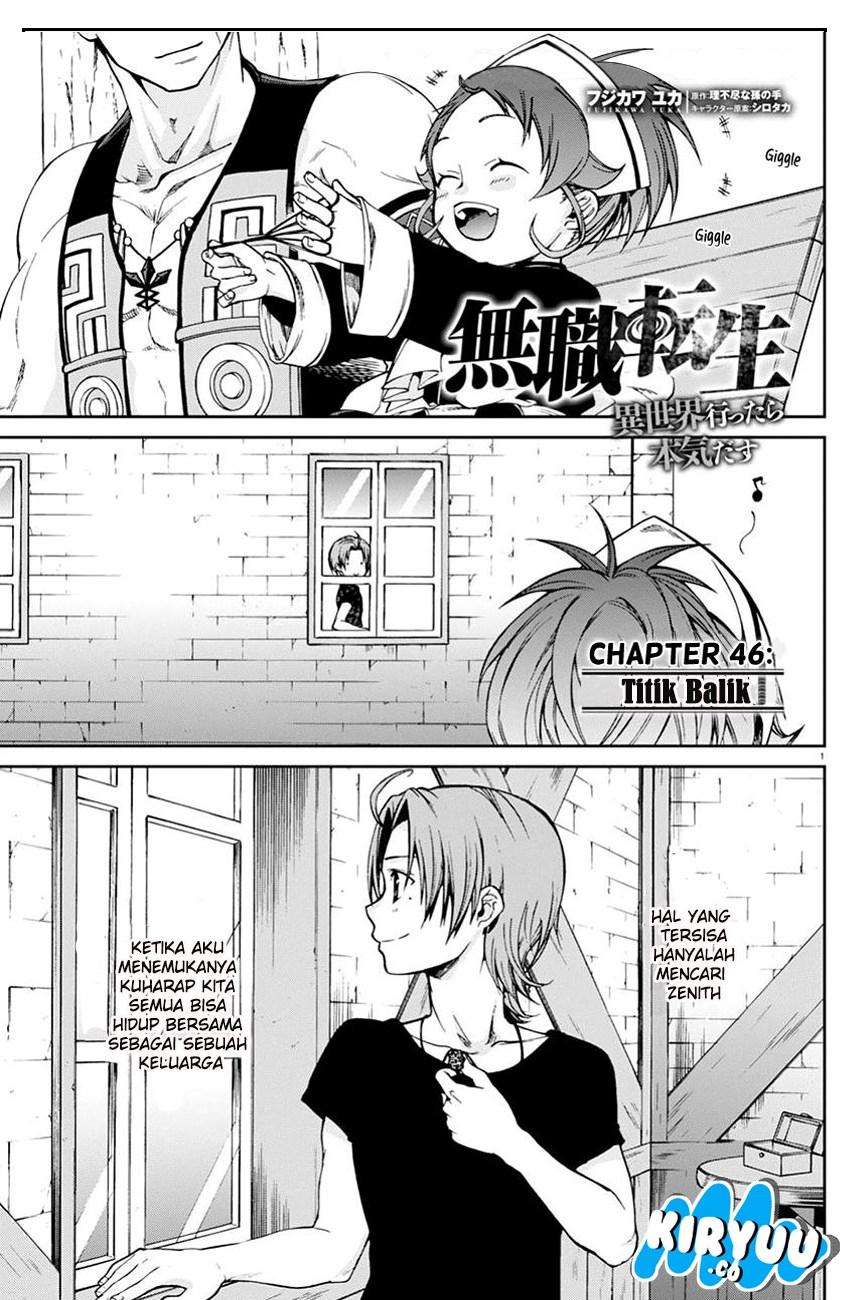 Mushoku Tensei – Isekai Ittara Honki Dasu Chapter 46 Bahasa Indonesia