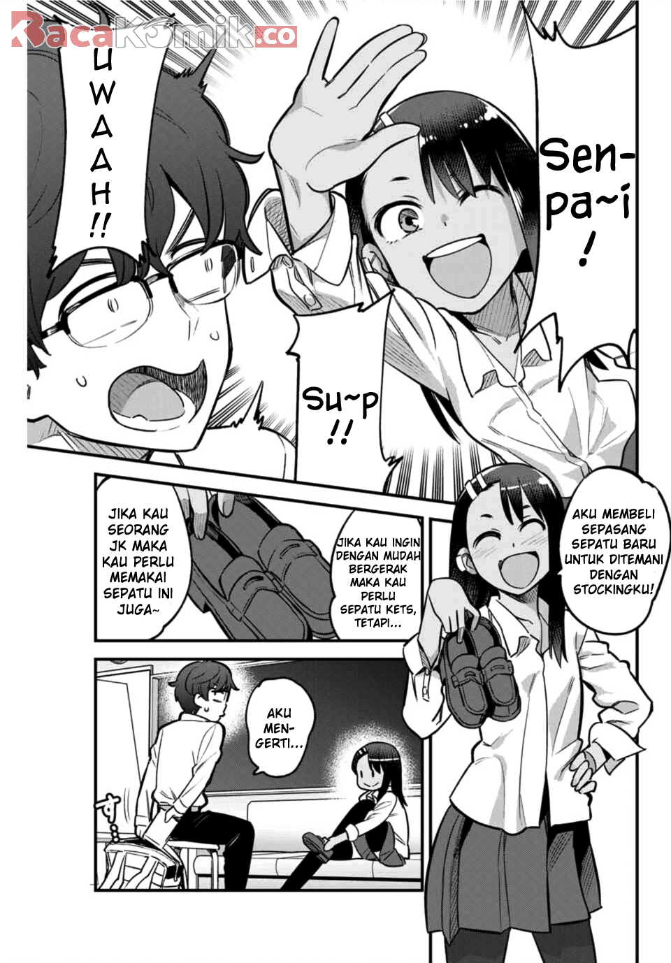 Ijiranaide, Nagatoro-san Chapter 54 Bahasa Indonesia