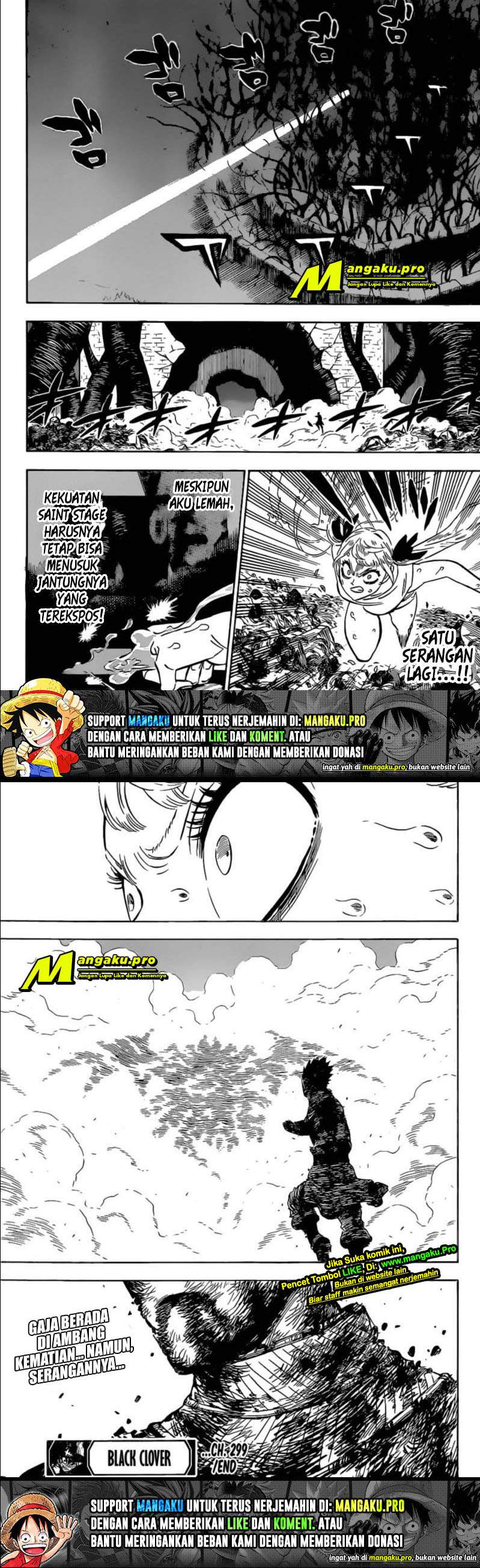 Black Clover Chapter 299 Bahasa Indonesia