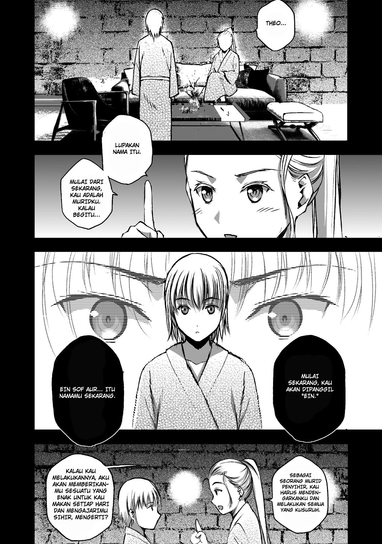 Maou no Hajimekata Chapter 42 Bahasa Indonesia