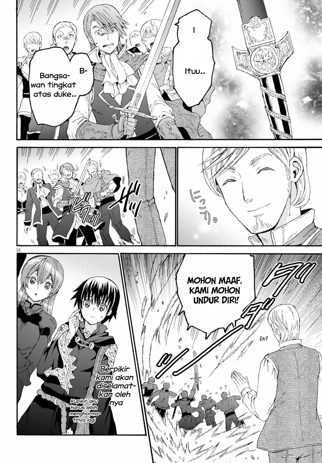 Death March kara Hajimaru Isekai Kyousoukyoku Chapter 80 Bahasa Indonesia