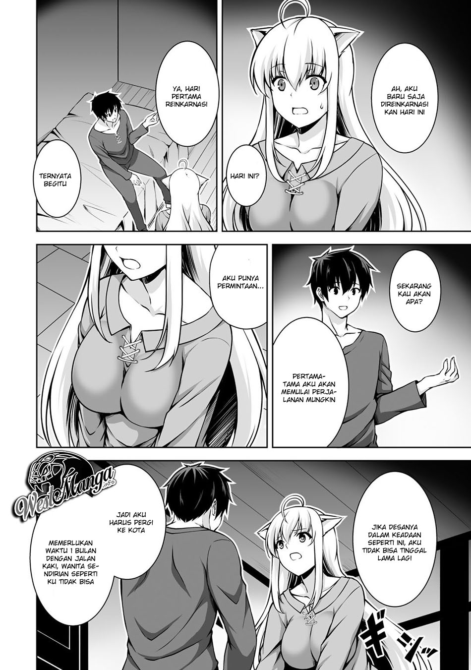 Kami no Techigai de Shindara Zumi de Isekai ni Hourikomare Mashita Chapter 02 Bahasa Indonesia