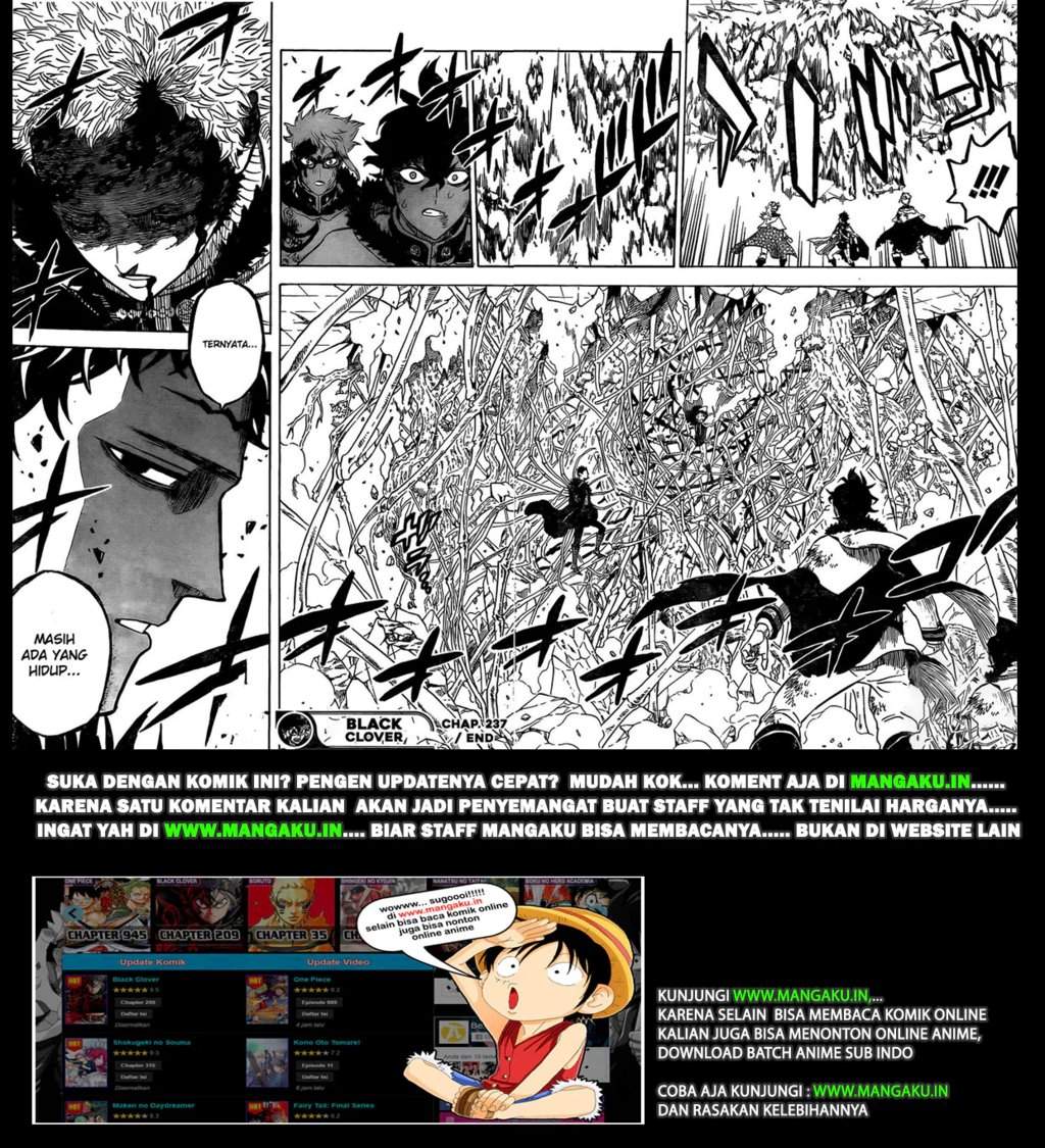 Black Clover Chapter 237 Bahasa Indonesia