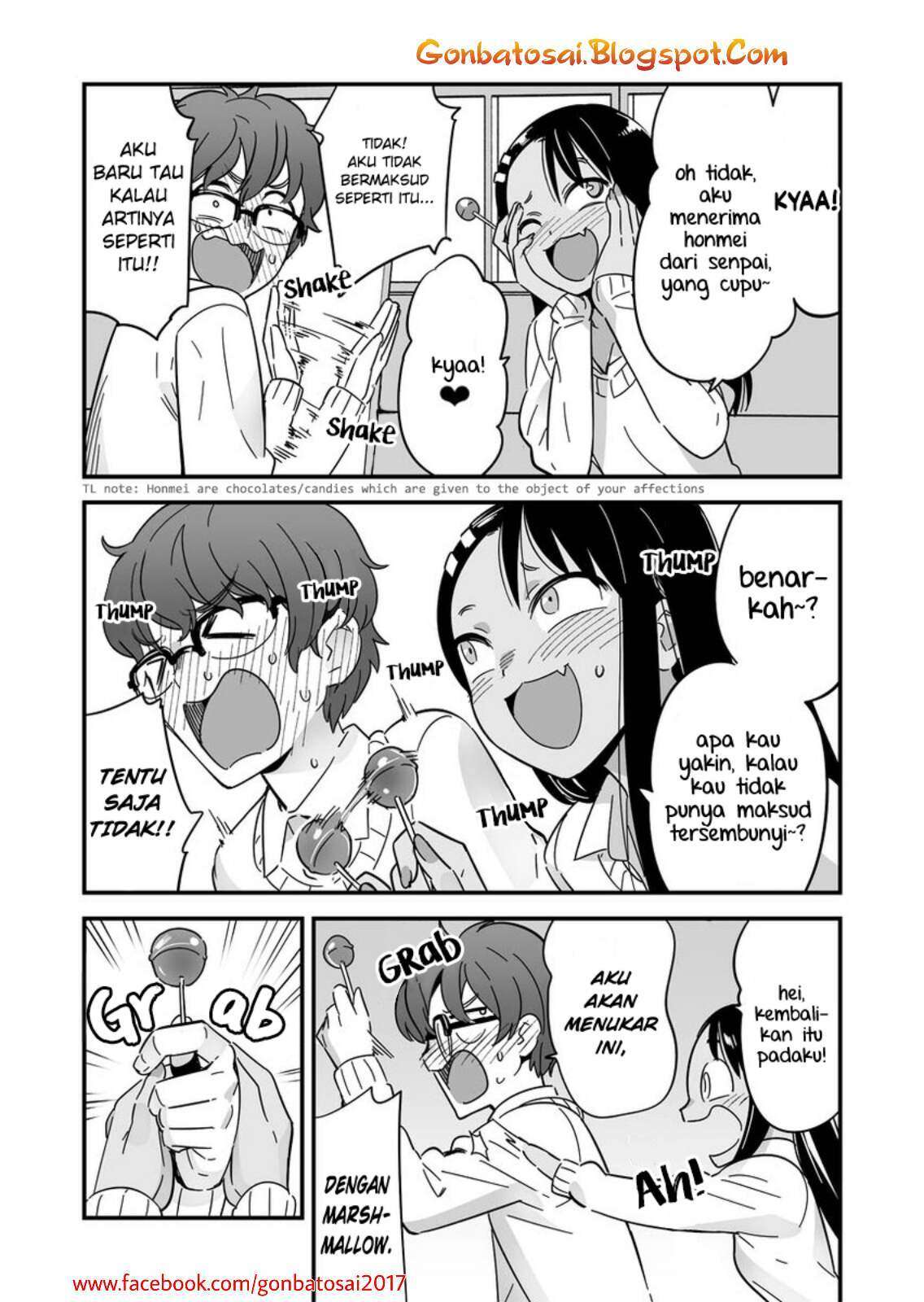 Ijiranaide, Nagatoro-san Chapter 10.2 Bahasa Indonesia