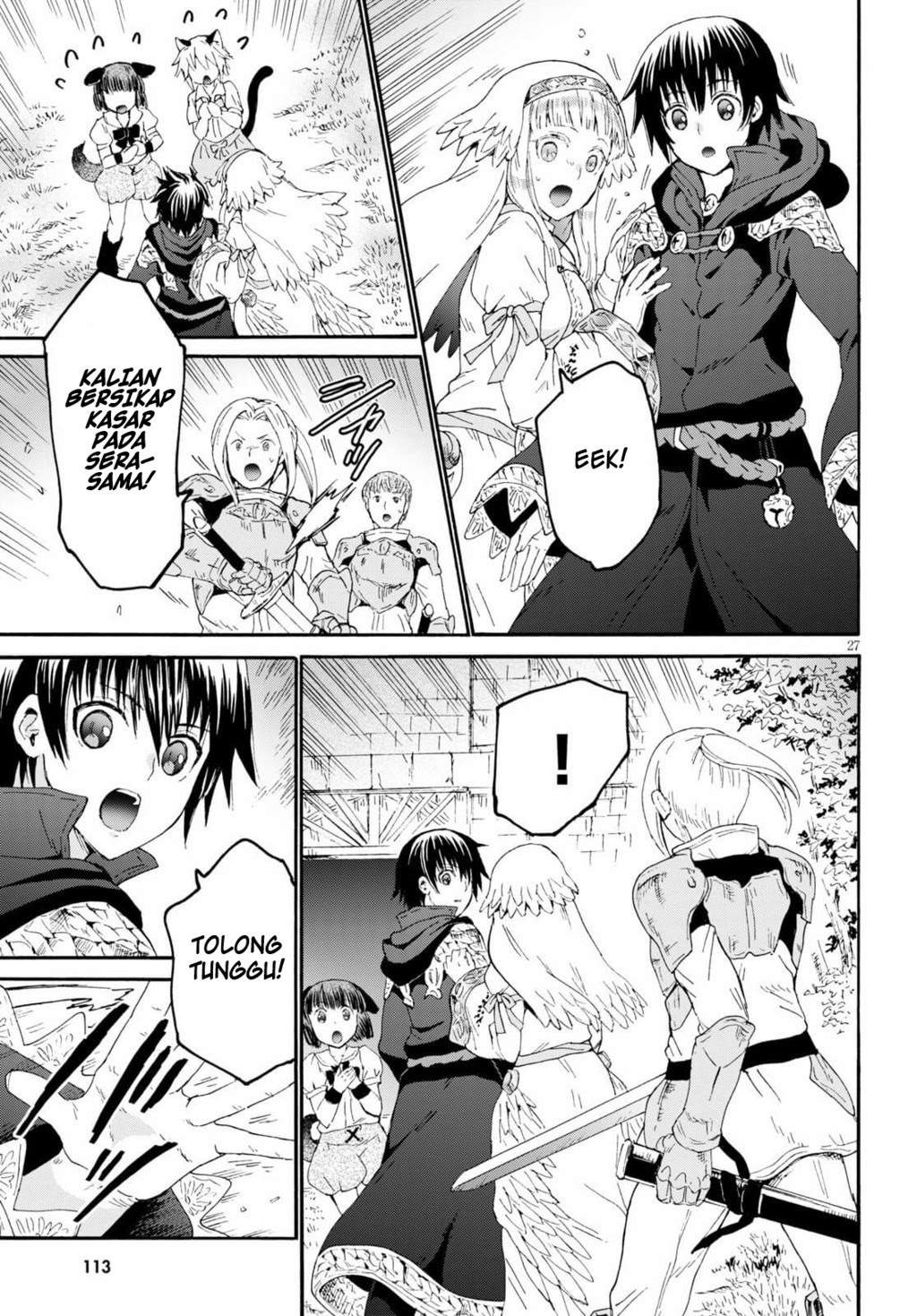 Death March kara Hajimaru Isekai Kyousoukyoku Chapter 67 Bahasa Indonesia