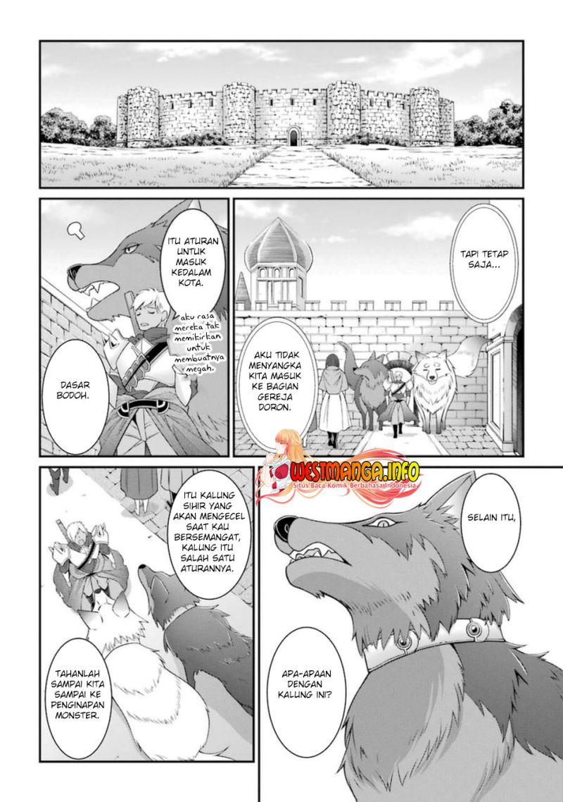 Shikkoku Tsukai no Saikyou Yuusha Nakama Zenin ni Uragirareta node Saikyou no Mamono to Kumimasu Chapter 42.2 Bahasa Indonesia