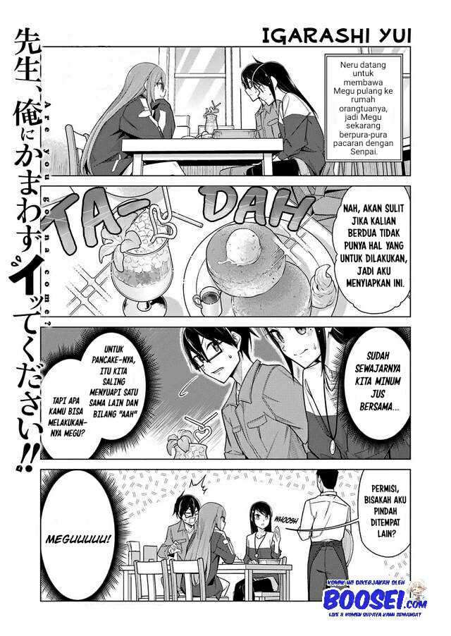 Sensei, Ore ni Kamawazu Itte Kudasai!! Chapter 27