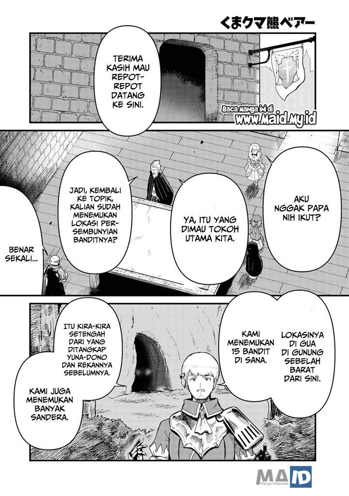 Kuma Kuma Kuma Bear Chapter 47 Bahasa Indonesia