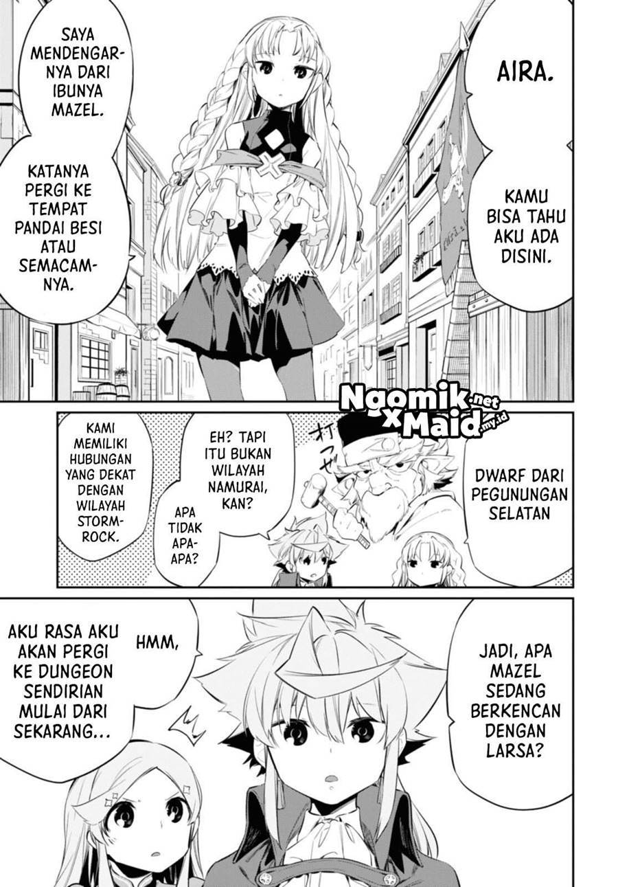 Maryoku Zero de Saikyou no Daikenja: Sore wa Mahou de wa Nai, Butsuri da! Chapter 17.1 Bahasa Indonesia