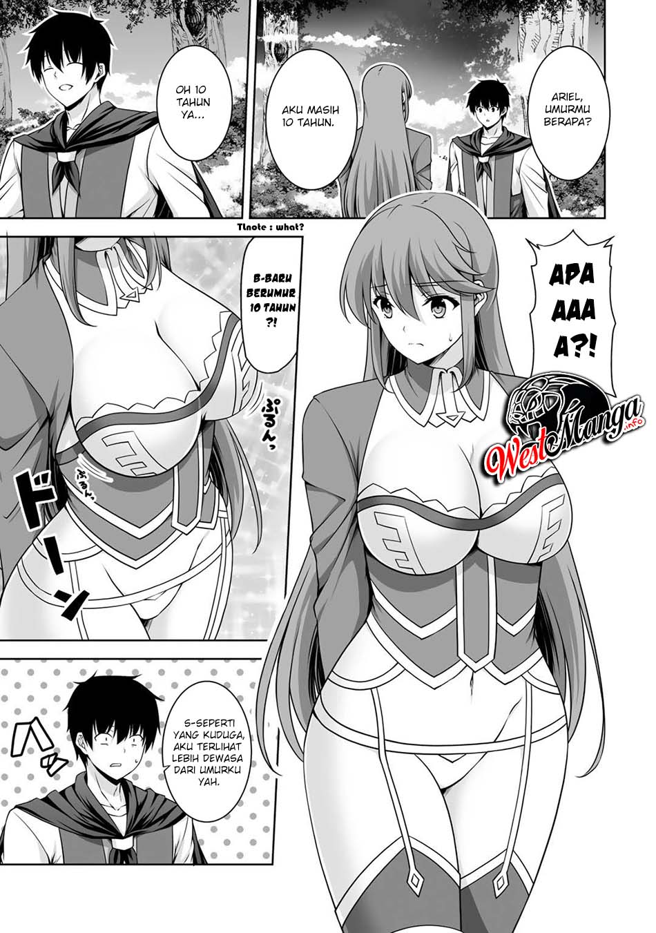 Kami no Techigai de Shindara Zumi de Isekai ni Hourikomare Mashita Chapter 07 Bahasa Indonesia