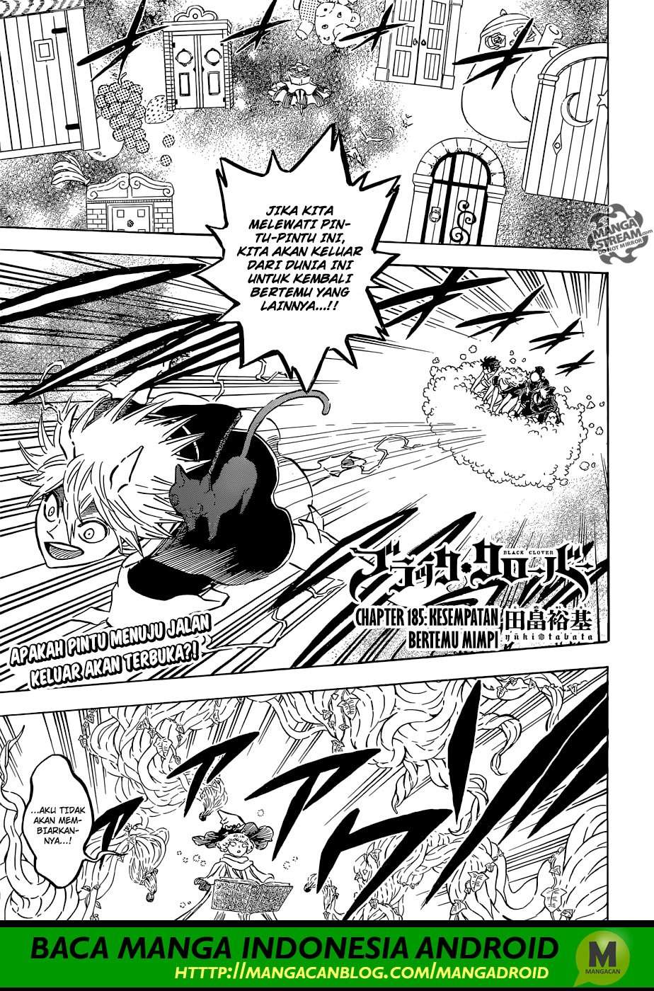 Black Clover Chapter 185 Bahasa Indonesia