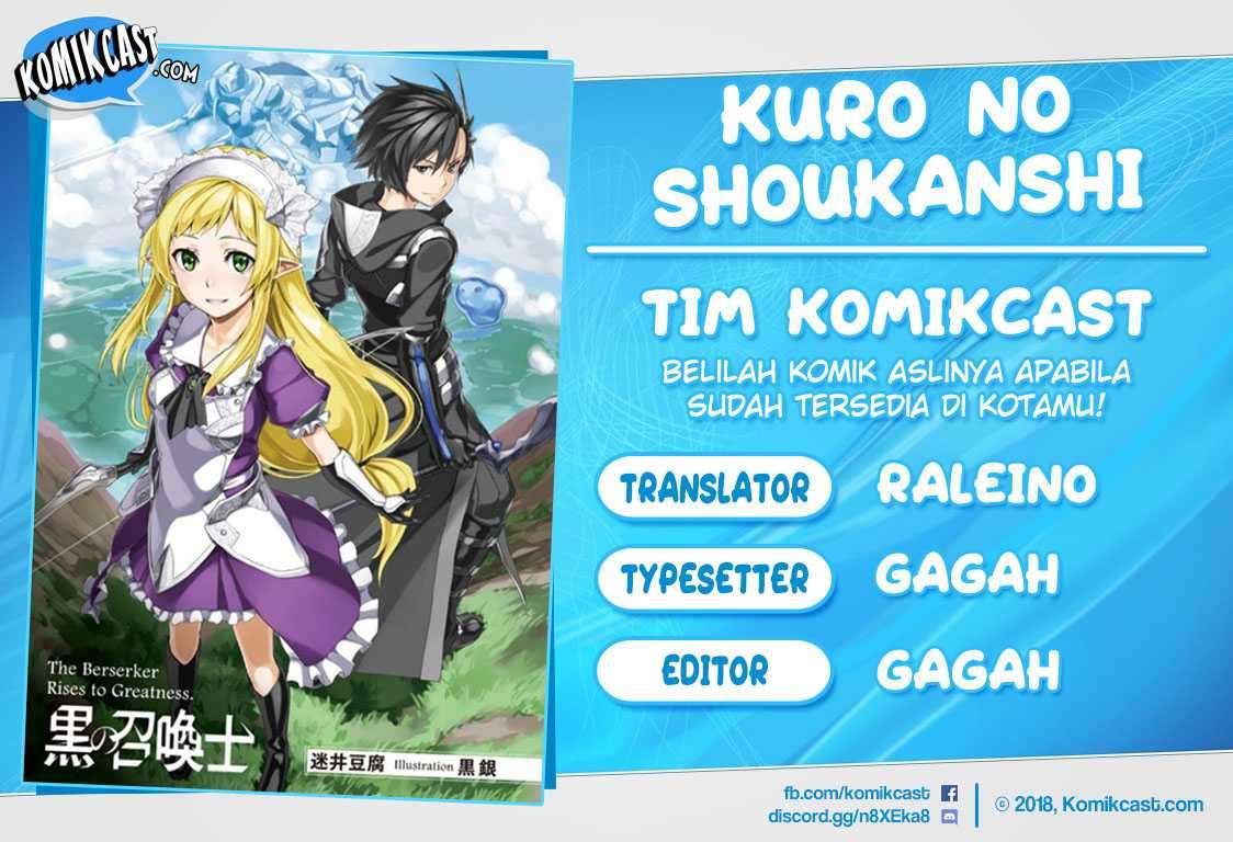 Kuro no Shoukanshi Chapter 13 Bahasa Indonesia