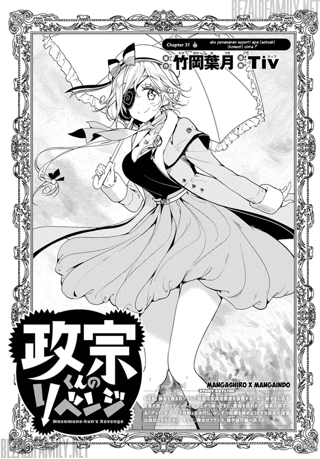 Masamune-kun no Revenge Chapter 31 Bahasa Indonesia