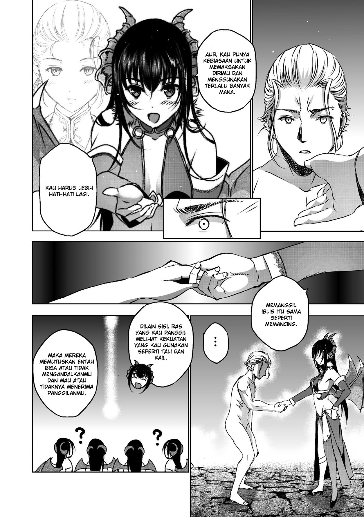 Maou no Hajimekata Chapter 44 Bahasa Indonesia