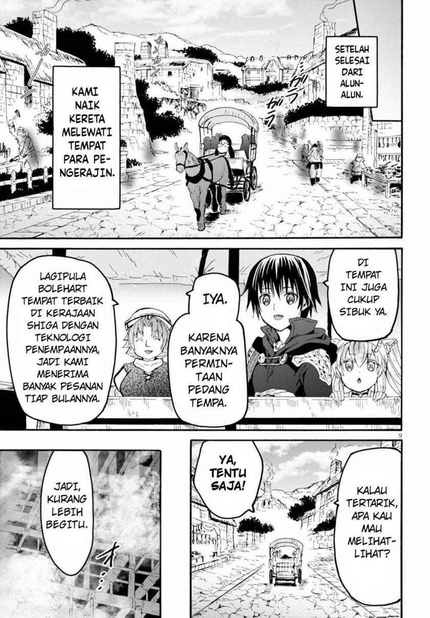 Death March kara Hajimaru Isekai Kyousoukyoku Chapter 74 Bahasa Indonesia