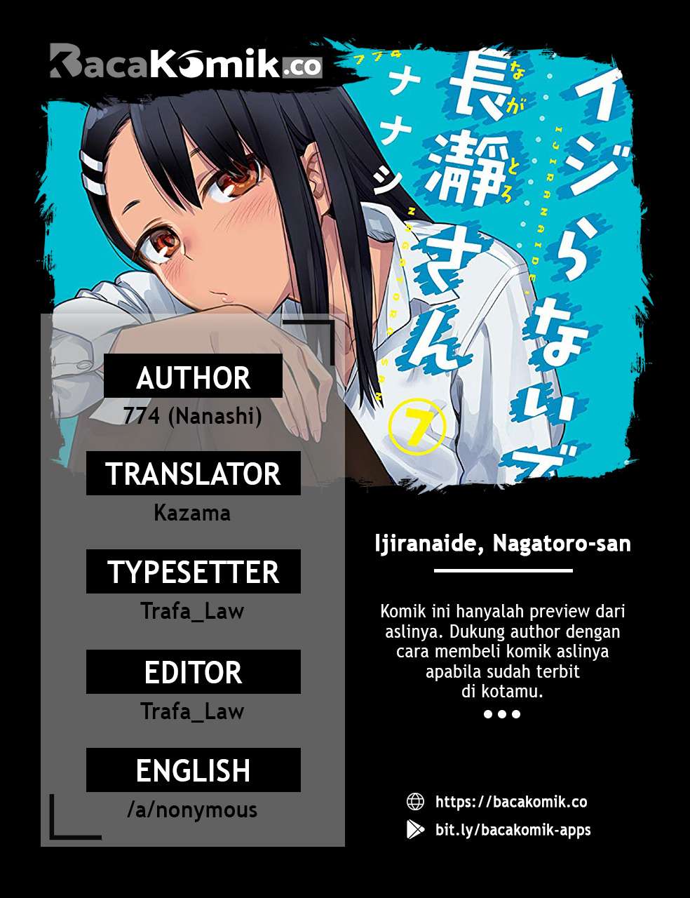 Ijiranaide, Nagatoro-san Chapter 54 Bahasa Indonesia