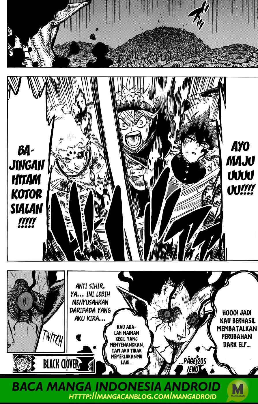 Black Clover Chapter 205 Bahasa Indonesia