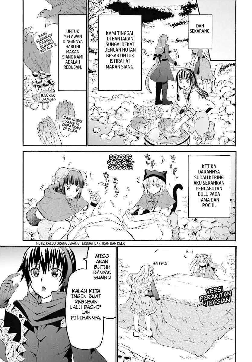 Death March kara Hajimaru Isekai Kyousoukyoku Chapter 49 Bahasa Indonesia