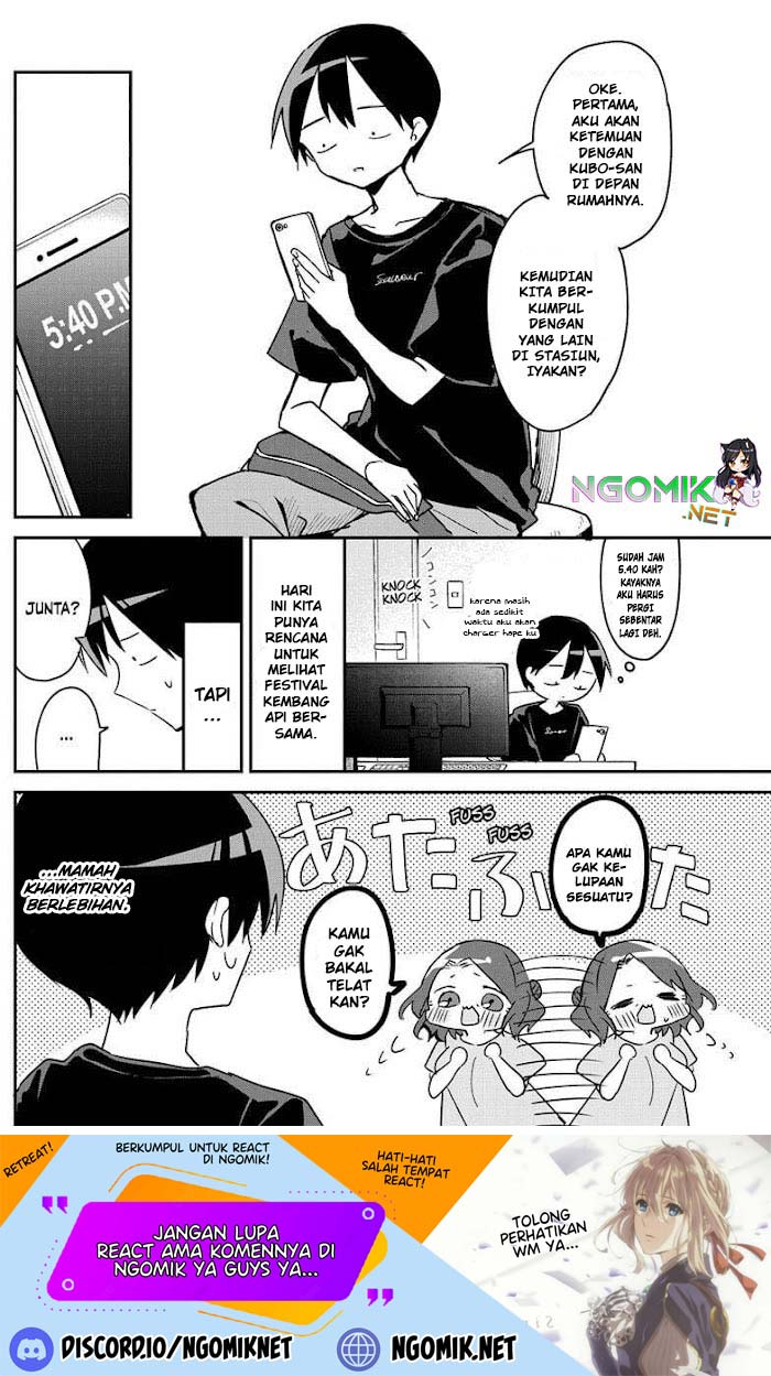 Kubo-san wa Boku (Mobu) wo Yurusanai Chapter 97 Bahasa Indonesia