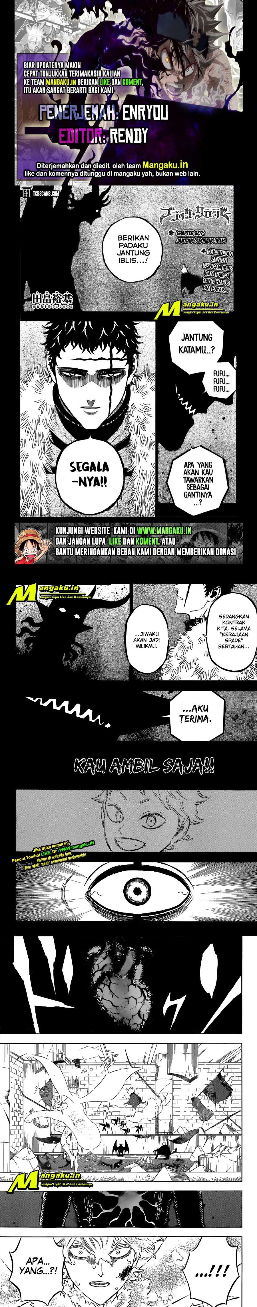 Black Clover Chapter 307 Bahasa Indonesia