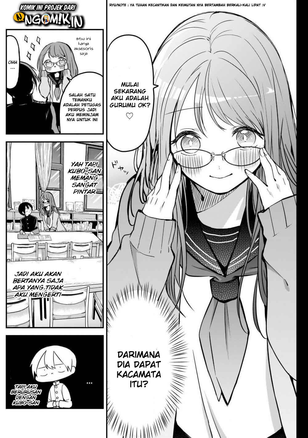 Kubo-san wa Boku (Mobu) wo Yurusanai Chapter 20 Bahasa Indonesia