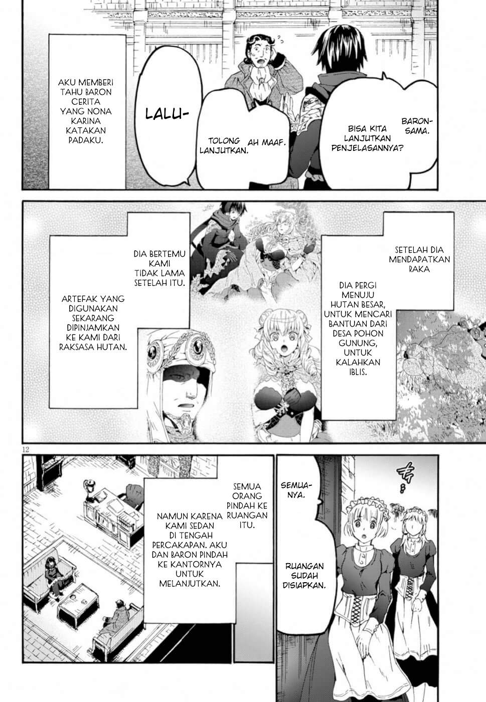 Death March kara Hajimaru Isekai Kyousoukyoku Chapter 59 Bahasa Indonesia