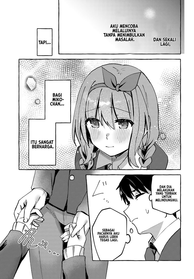 Oppai Momitai-tte Sakendara, Imouto no Tomodachi to Tsukiau Koto ni Narimashita Chapter 03 Bahasa Indonesia