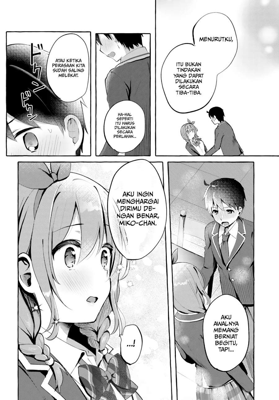 Oppai Momitai-tte Sakendara, Imouto no Tomodachi to Tsukiau Koto ni Narimashita Chapter 01 Bahasa Indonesia