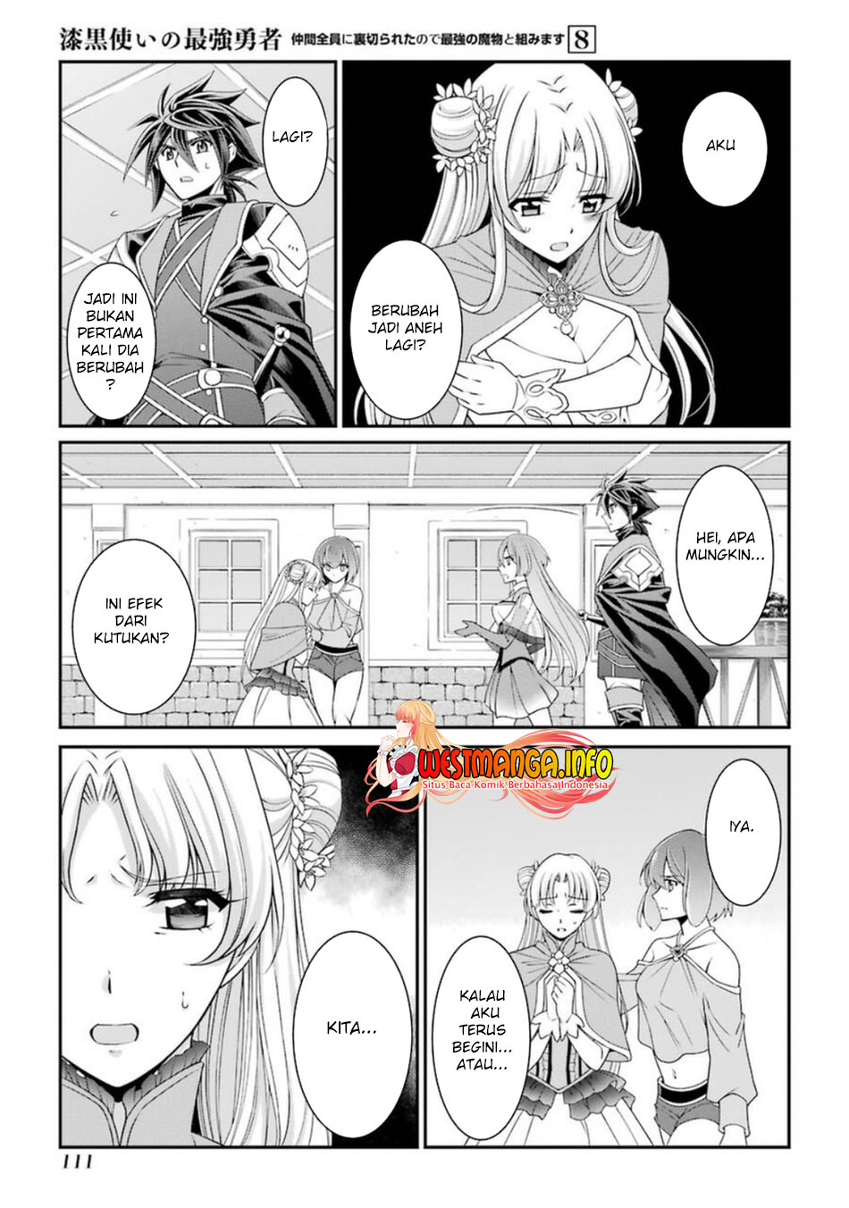 Shikkoku Tsukai no Saikyou Yuusha Nakama Zenin ni Uragirareta node Saikyou no Mamono to Kumimasu Chapter 41 Bahasa Indonesia