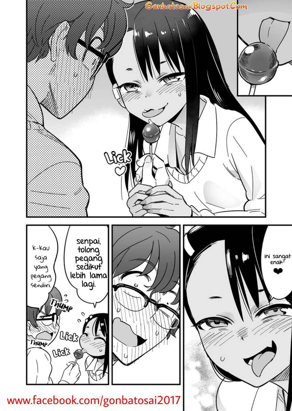 Ijiranaide, Nagatoro-san Chapter 10.2 Bahasa Indonesia