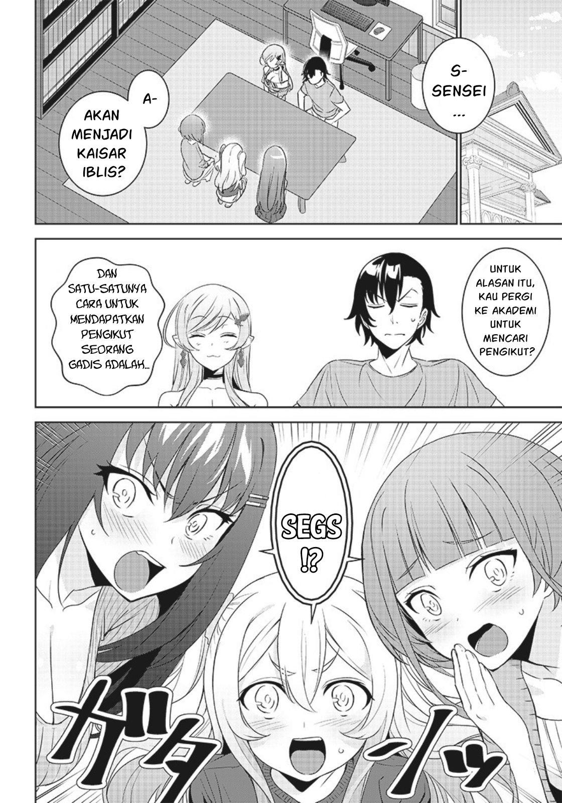 Matei Kyoushi to Juuzoku Shoujo no Haitoku Keiyaku Chapter 6.1 Bahasa Indonesia