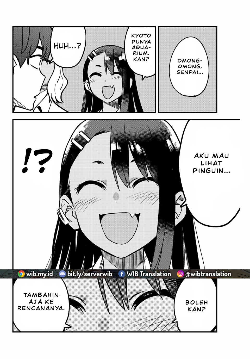 Ijiranaide, Nagatoro-san Chapter 100 Bahasa Indonesia