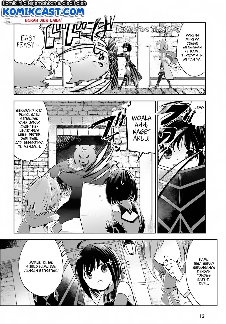 Itai no wa Iya nanode Bougyo-Ryoku ni Kyokufuri Shitai to Omoimasu Chapter 07 Bahasa Indonesia