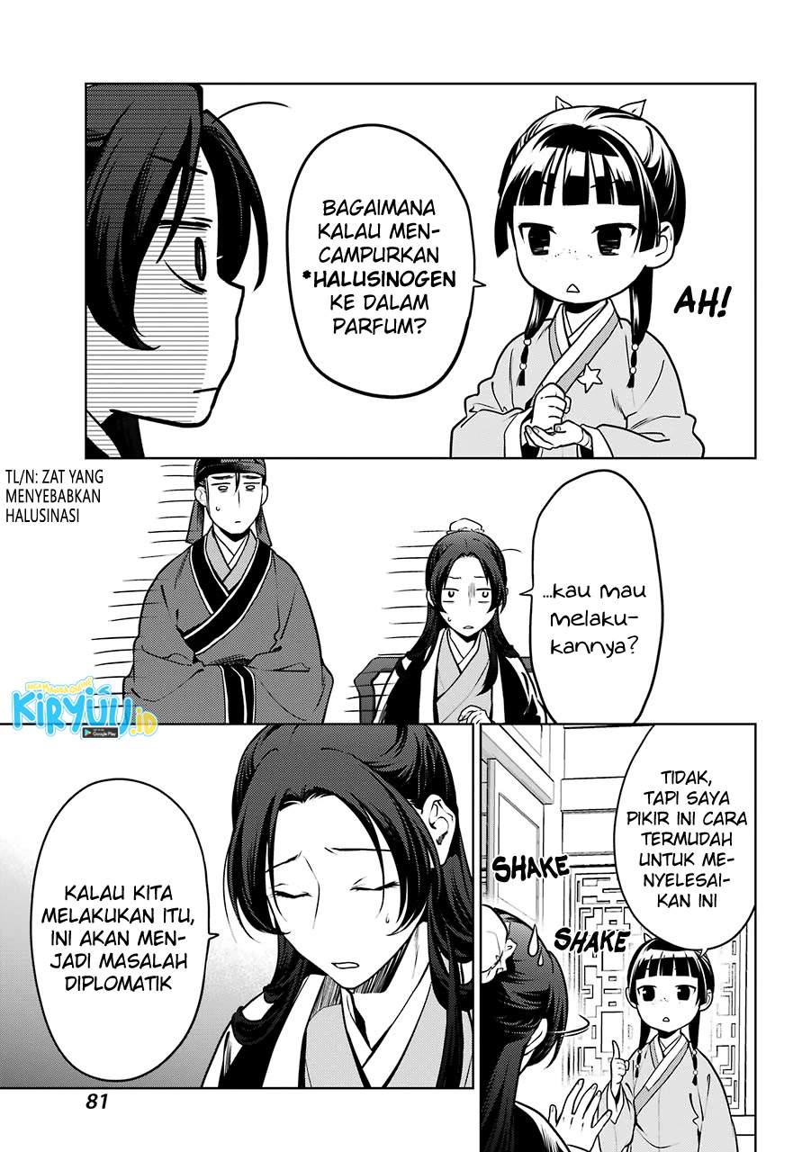 Kusuriya no Hitorigoto Chapter 47 Bahasa Indonesia