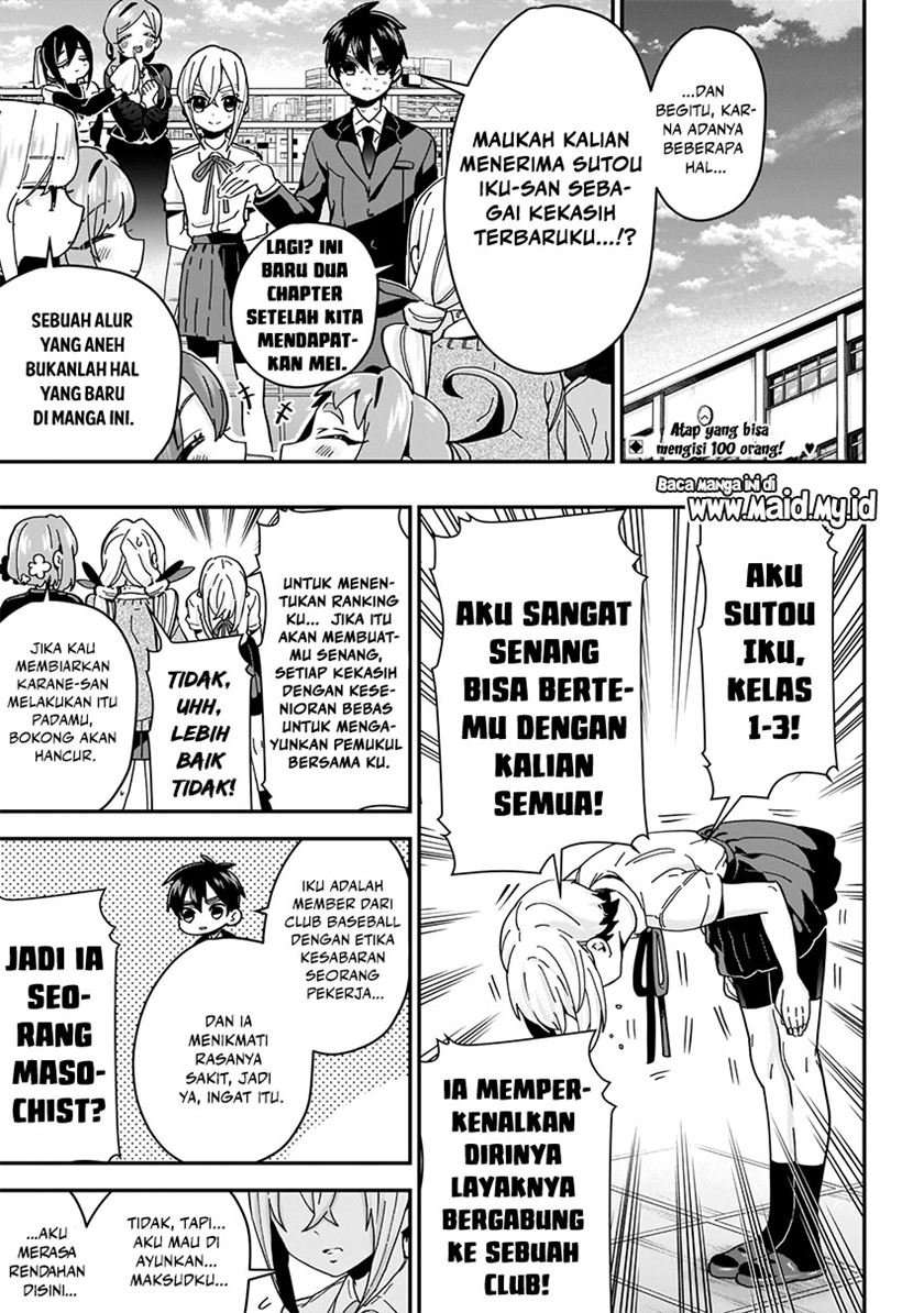 Kimi no Koto ga Dai Dai Dai Dai Daisuki na 100-nin no Kanojo Chapter 34 Bahasa Indonesia