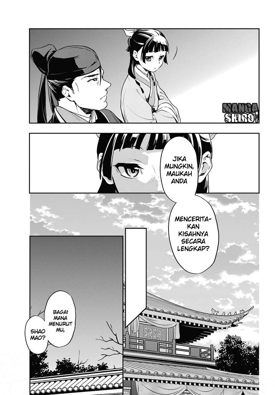 Kusuriya no Hitorigoto Chapter 16 Bahasa Indonesia