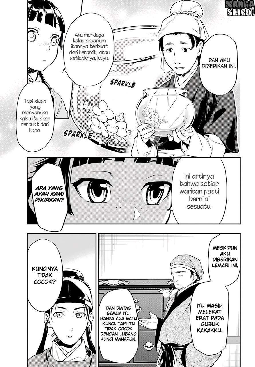 Kusuriya no Hitorigoto Chapter 26 Bahasa Indonesia