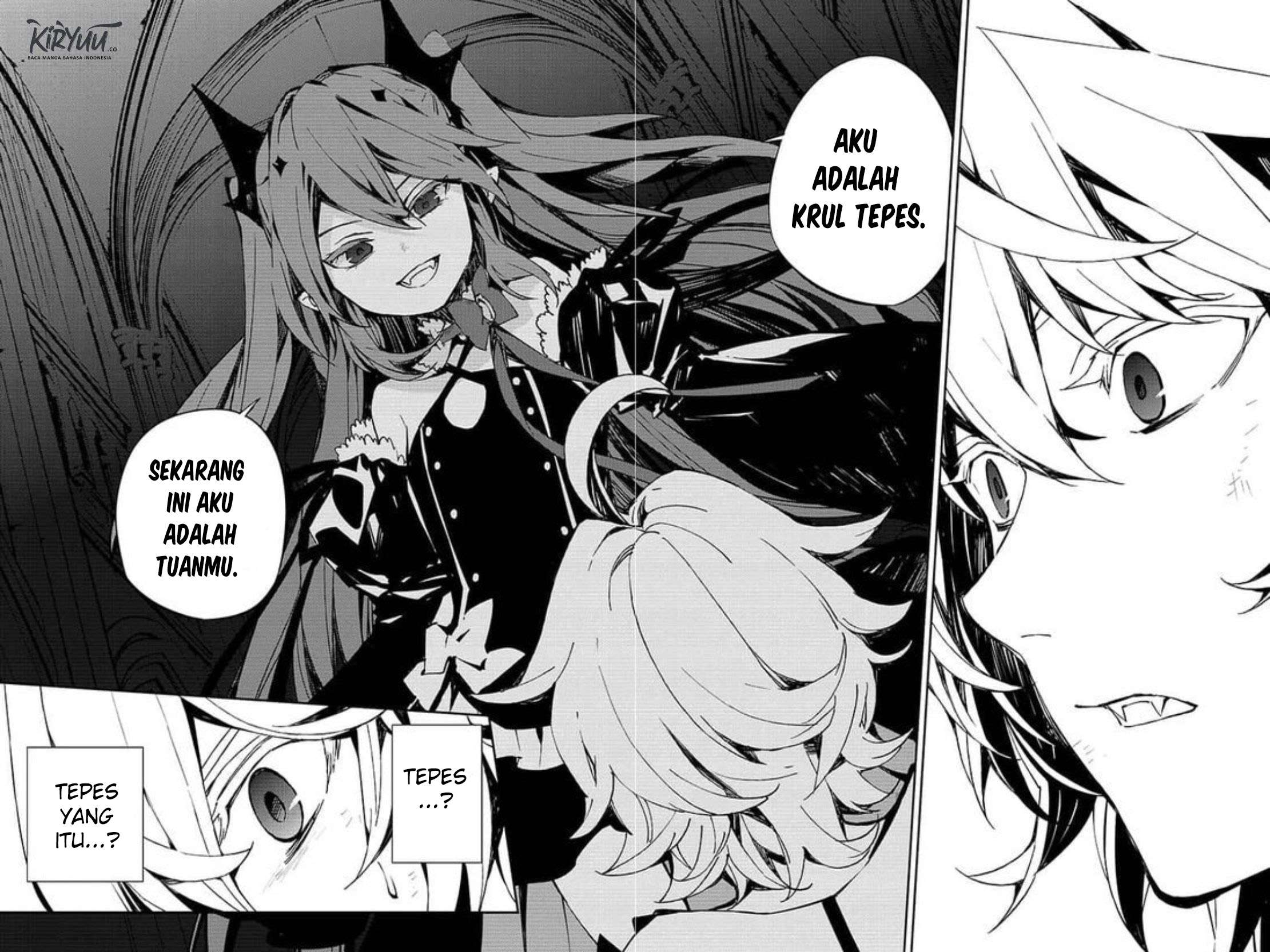 Owari no Seraph Chapter 88 Bahasa Indonesia