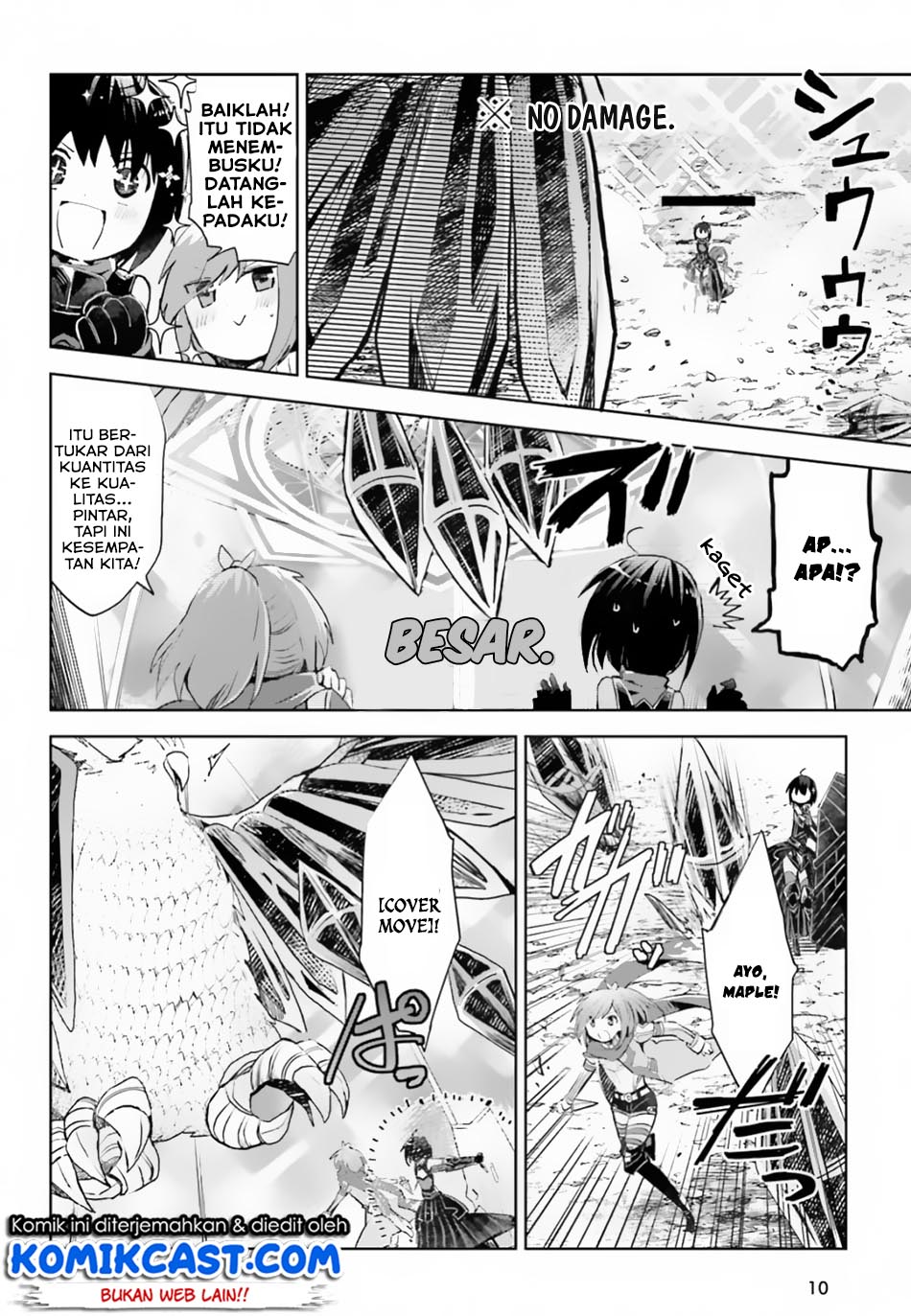 Itai no wa Iya nanode Bougyo-Ryoku ni Kyokufuri Shitai to Omoimasu Chapter 12 Bahasa Indonesia