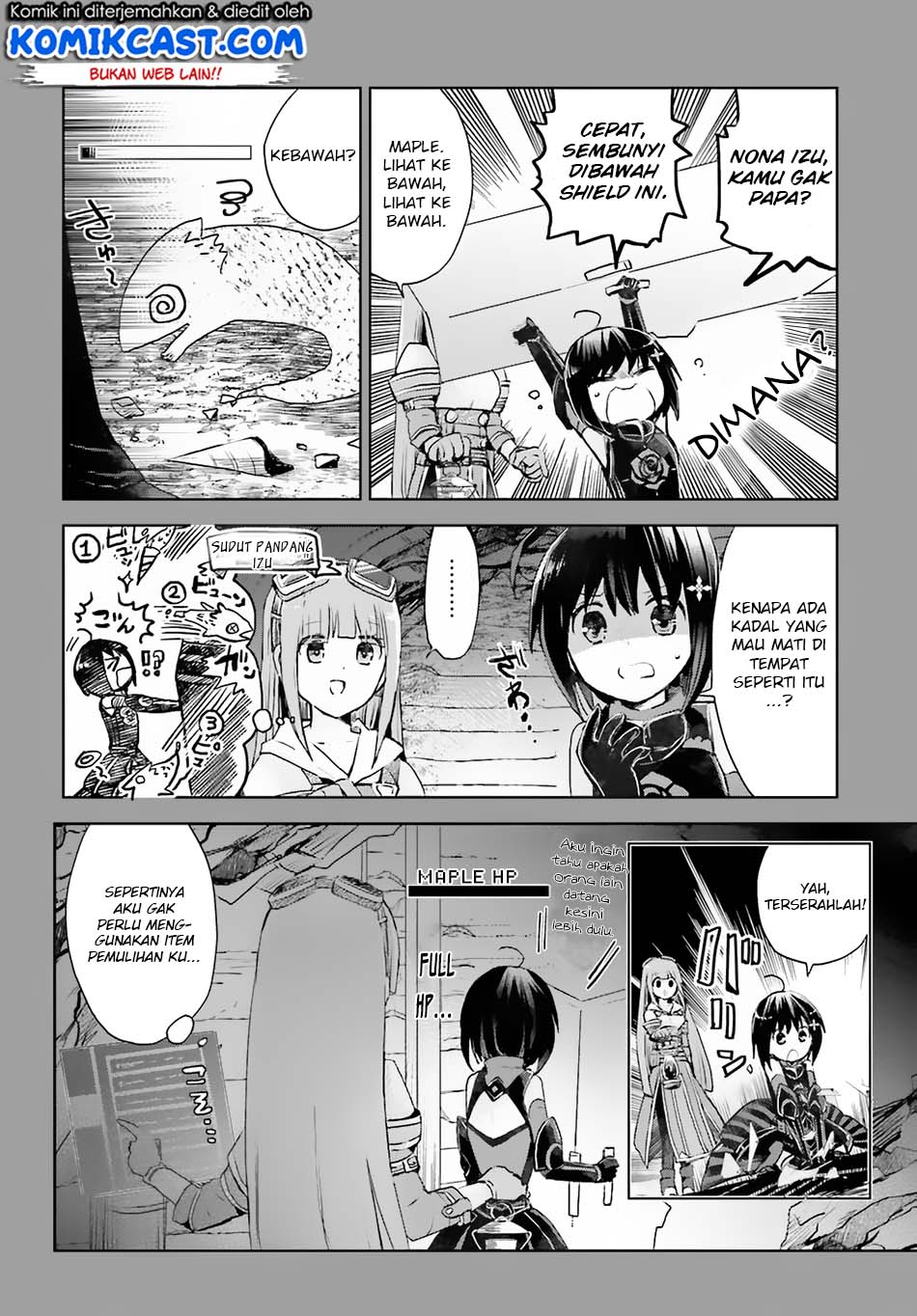 Itai no wa Iya nanode Bougyo-Ryoku ni Kyokufuri Shitai to Omoimasu Chapter 08 Bahasa Indonesia