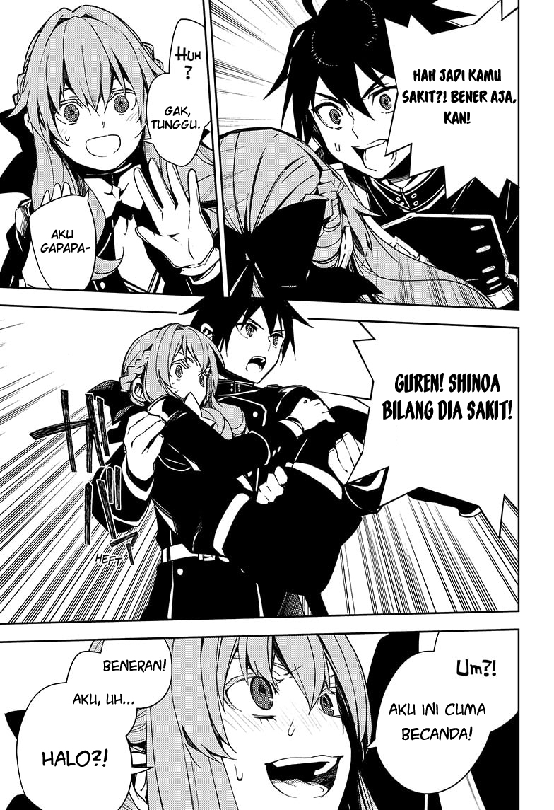 Owari no Seraph Chapter 110 Bahasa Indonesia