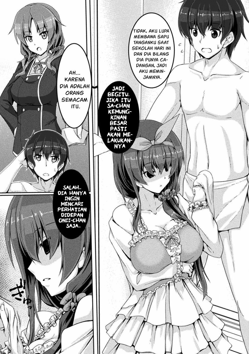 Yandere Imouto ni Aisaresugite Kozukuri Kankin Seikatsu Chapter 01 Bahasa Indonesia