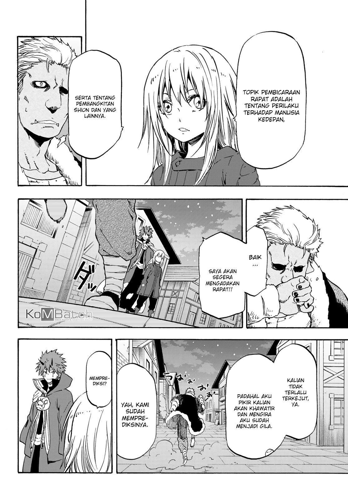 Tensei Shitara Slime Datta Ken Chapter 61 Bahasa Indonesia