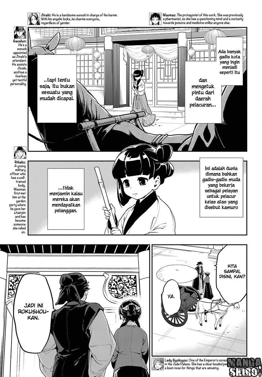 Kusuriya no Hitorigoto Chapter 11 Bahasa Indonesia