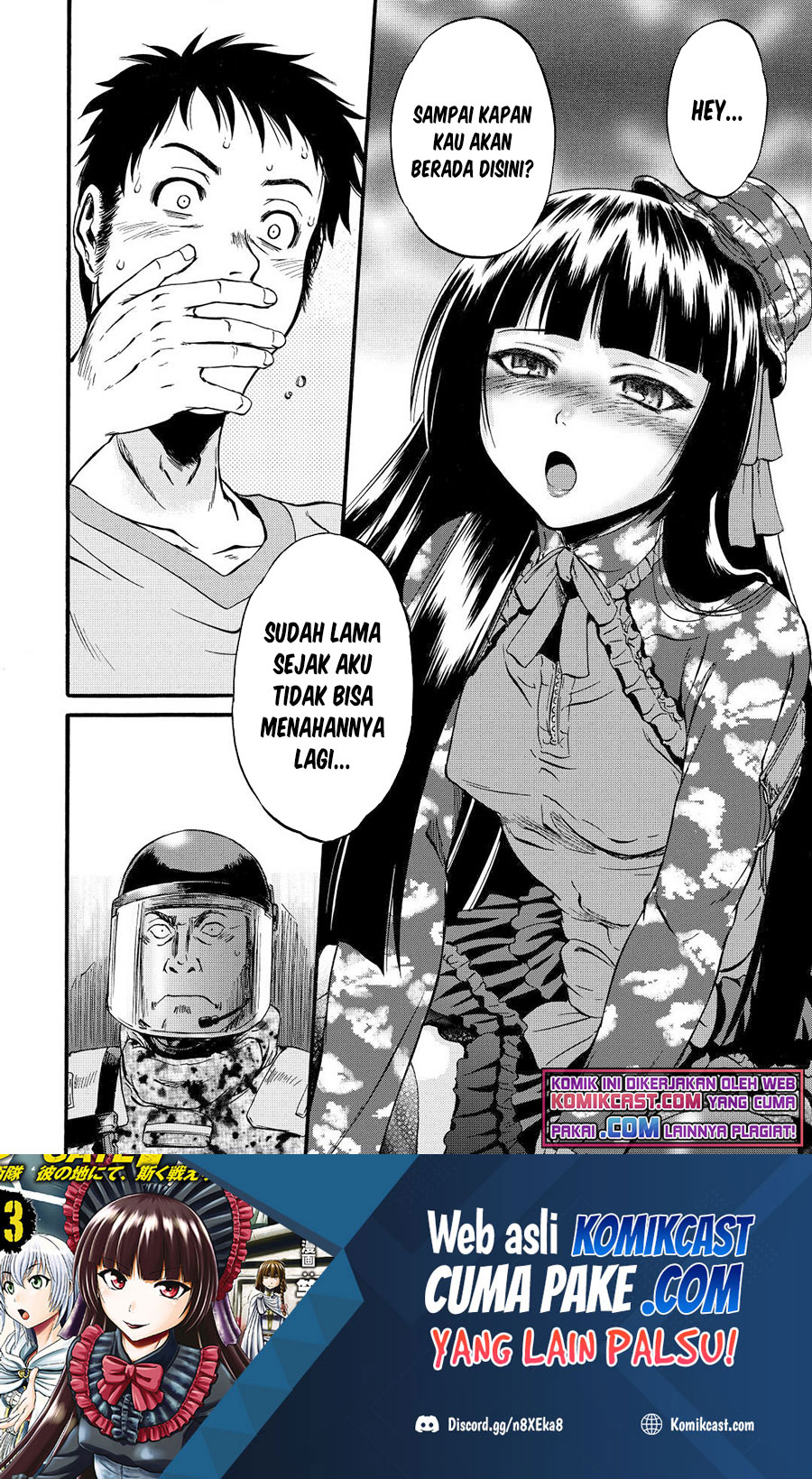 Gate – Jietai Kare no Chi nite, Kaku Tatakeri Chapter 107 Bahasa Indonesia