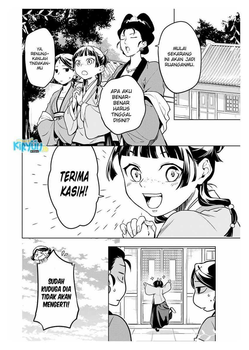 Kusuriya no Hitorigoto Chapter 55 Bahasa Indonesia